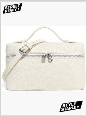 Crossbody Bag Top-Handle Pouch Mini Shoulder Leather Handbag Trendy Purse